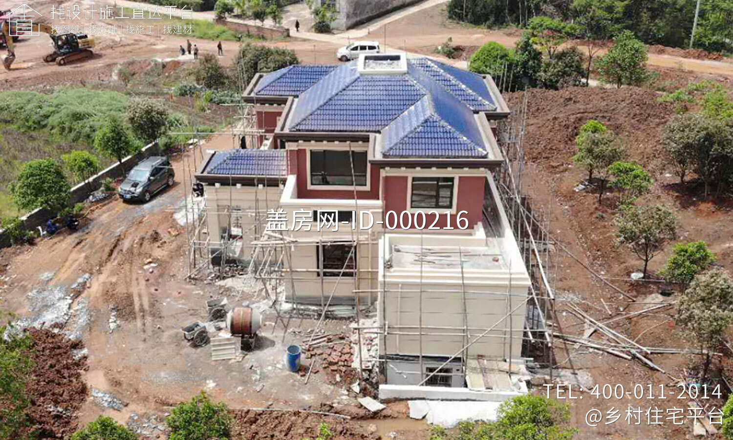 常德王家新中式别墅图纸