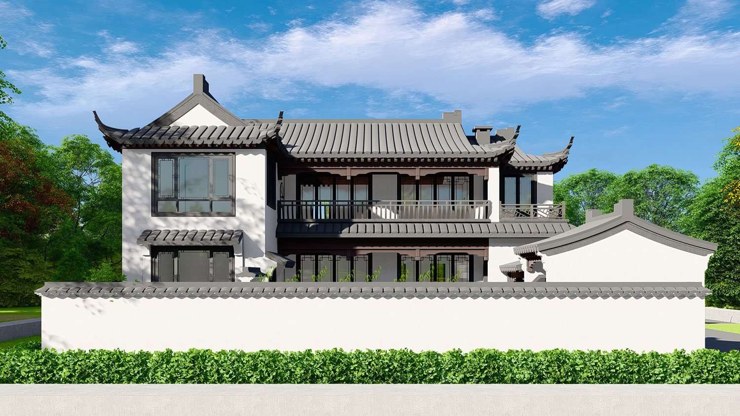 山东淄博李家中式宅院