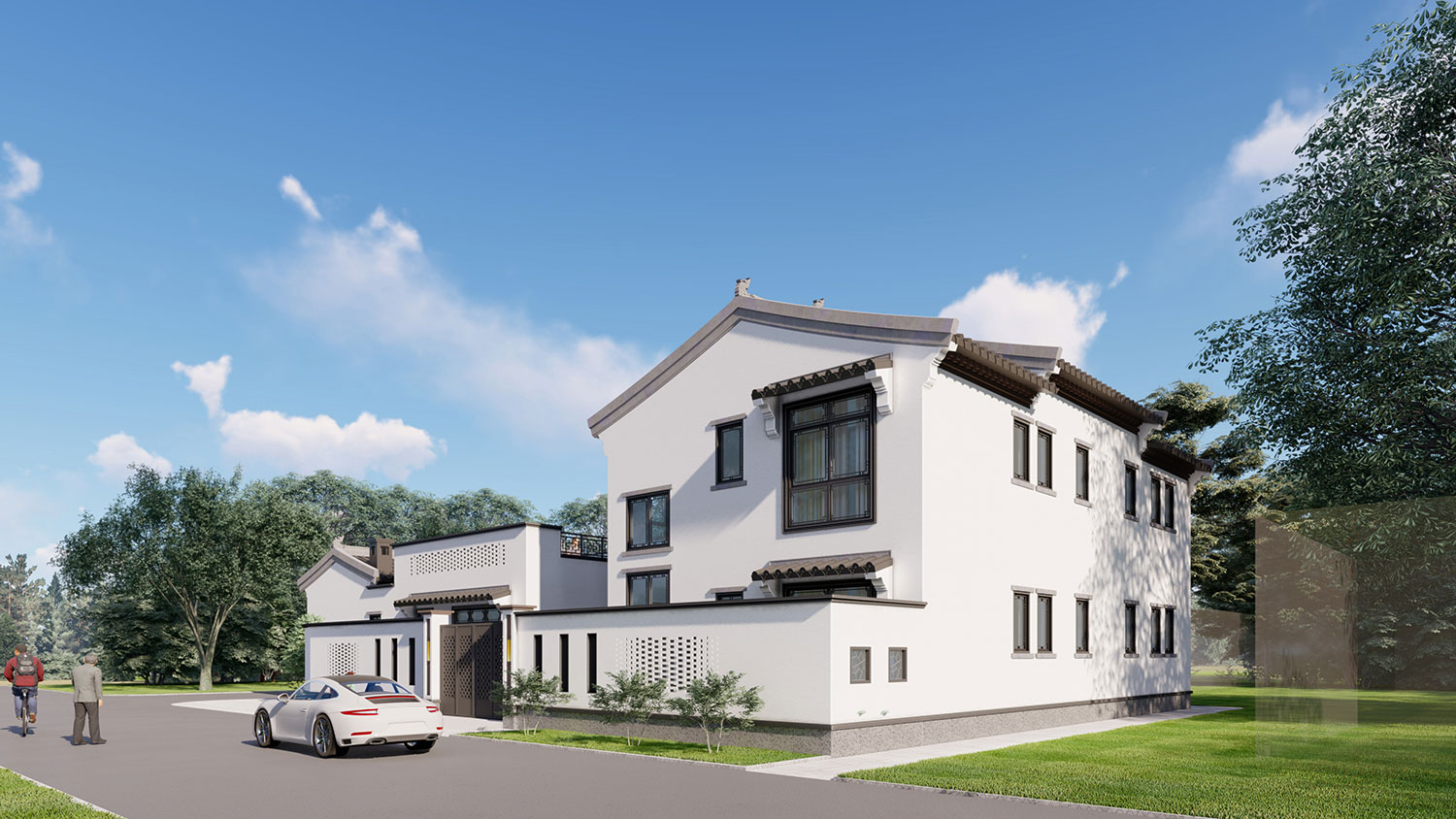 安徽合肥沈家新中式宅院