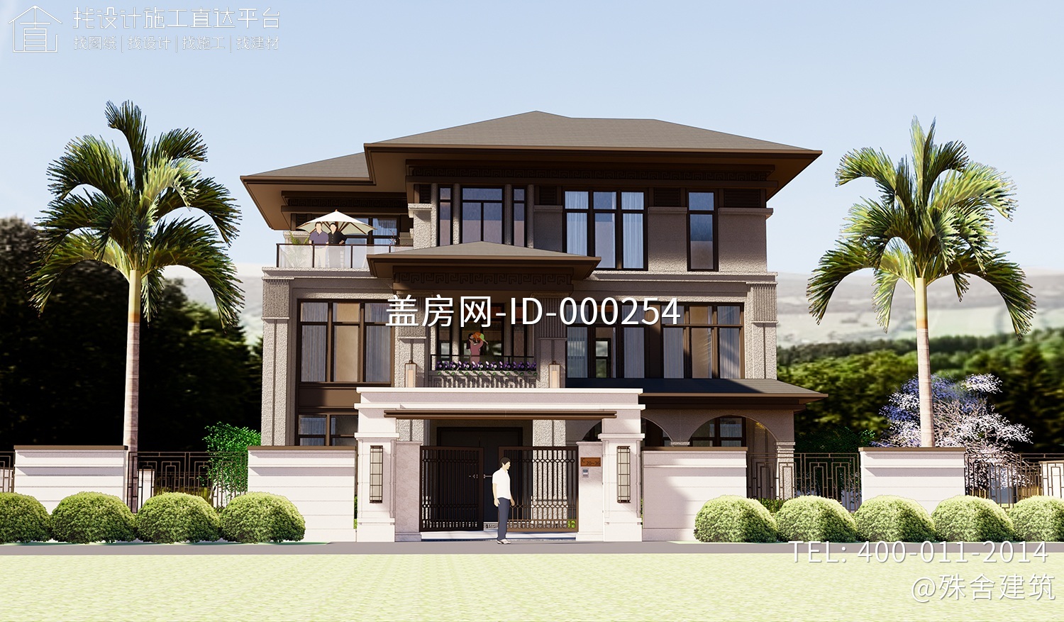 浙江宁波潘家新中式别墅图纸 浙江宁波潘家新中式别墅图纸