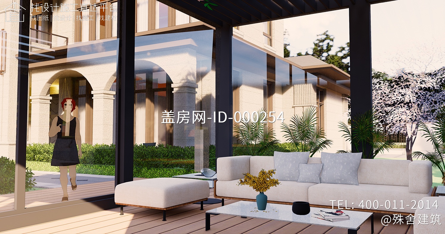 浙江宁波潘家新中式别墅图纸 浙江宁波潘家新中式别墅图纸