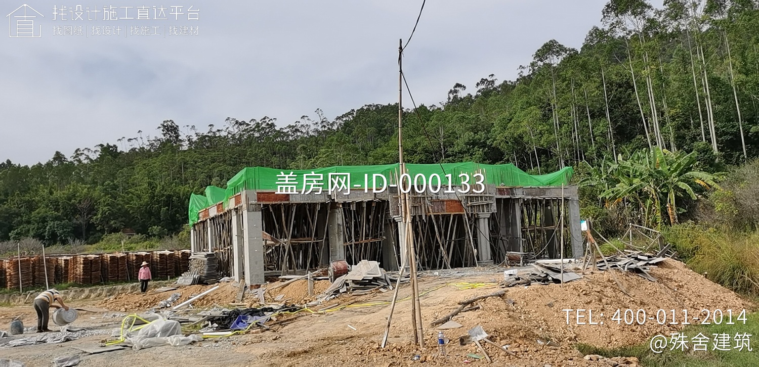 广东揭阳钟家欧式别墅图纸