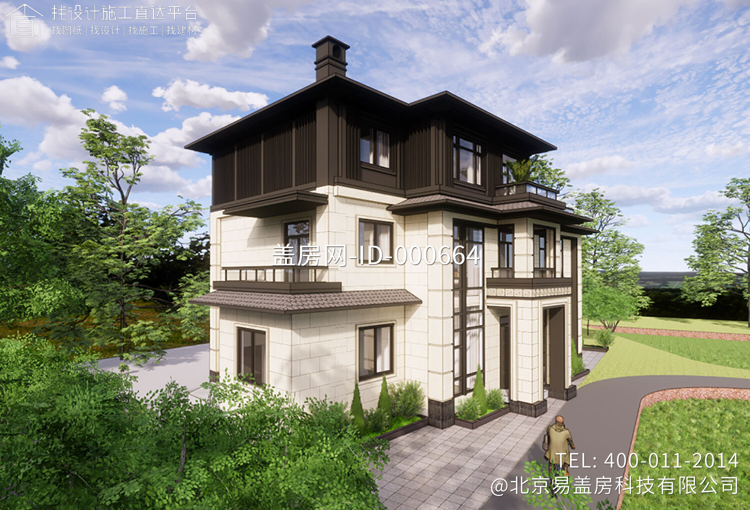 四川仁寿刘家新中式别墅