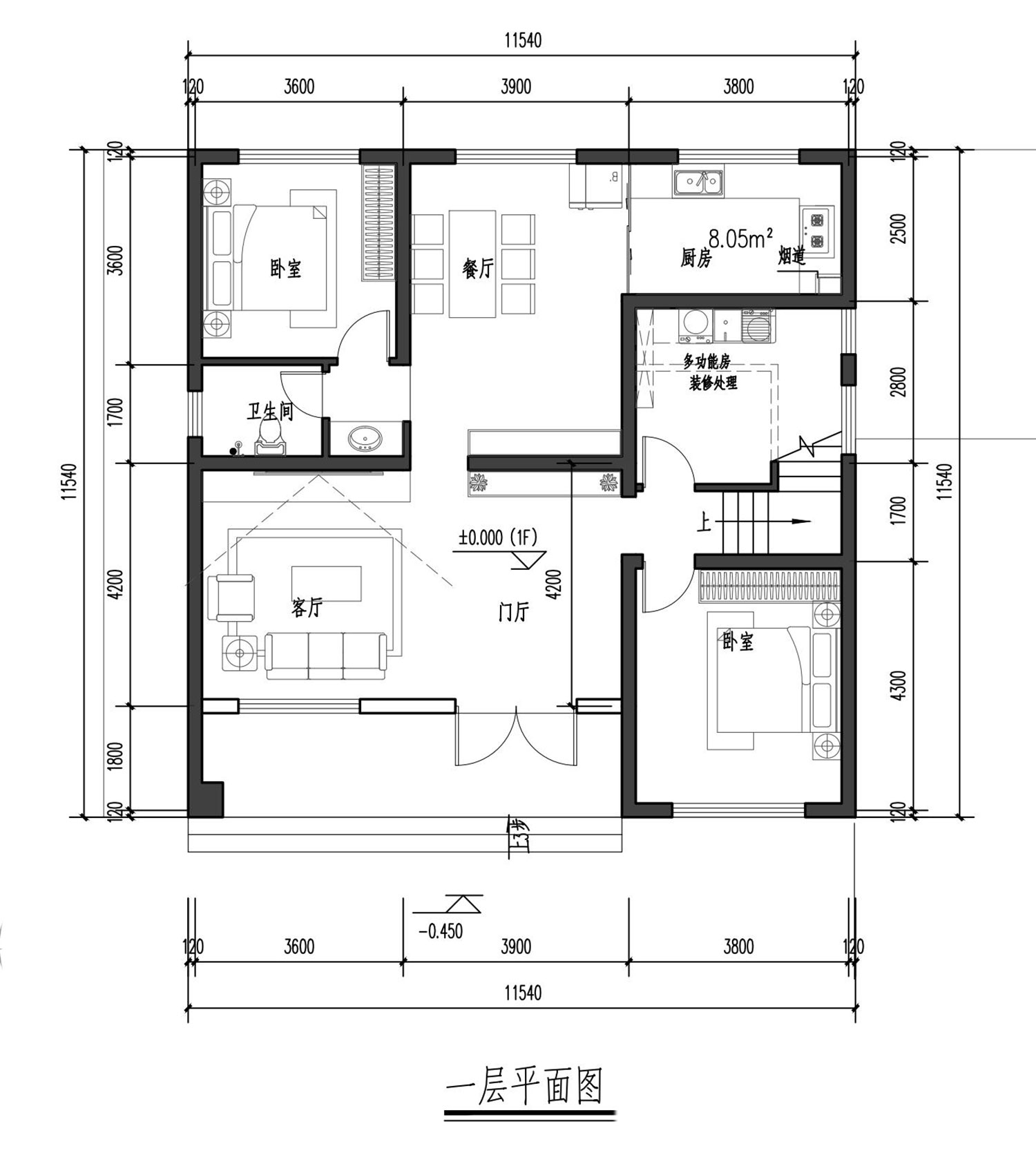 贵州遵义杨家二层新中式自建别墅	