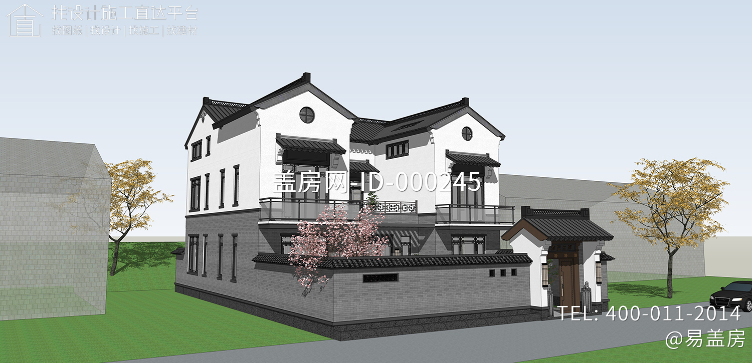 重庆铜梁曾家新中式别墅