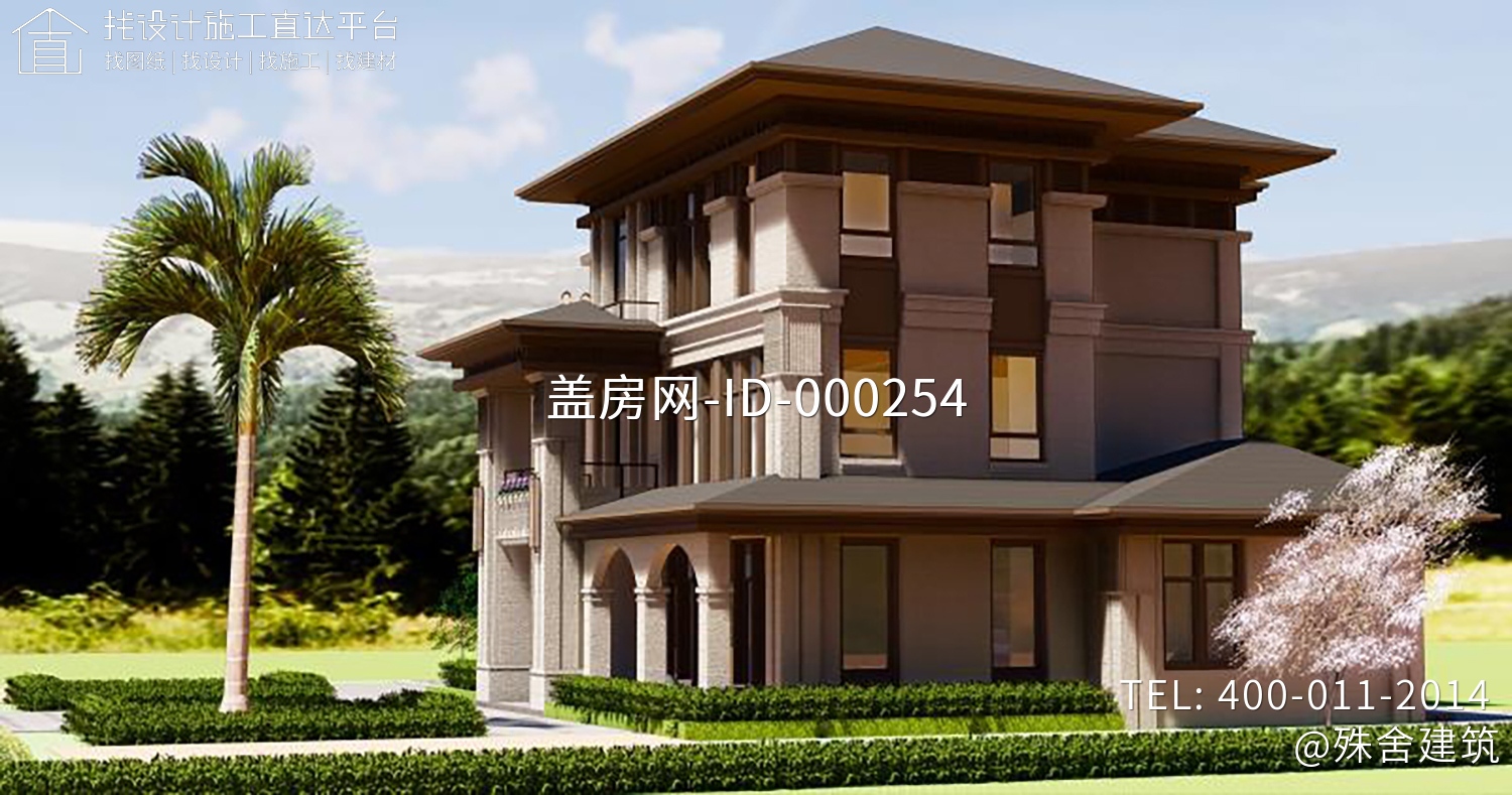浙江宁波潘家新中式别墅图纸 浙江宁波潘家新中式别墅图纸