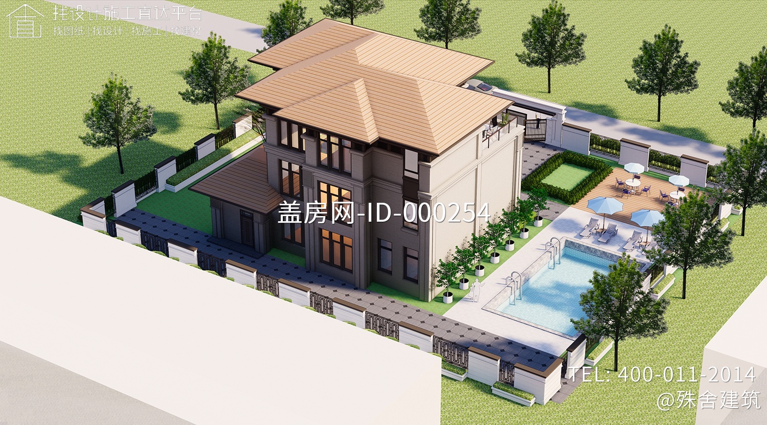 浙江宁波潘家新中式别墅图纸 浙江宁波潘家新中式别墅图纸