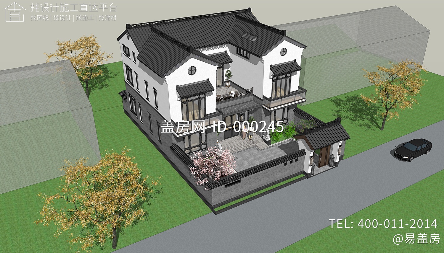 重庆铜梁曾家新中式别墅