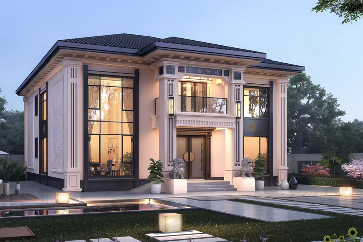 咸阳乾县两层新中式