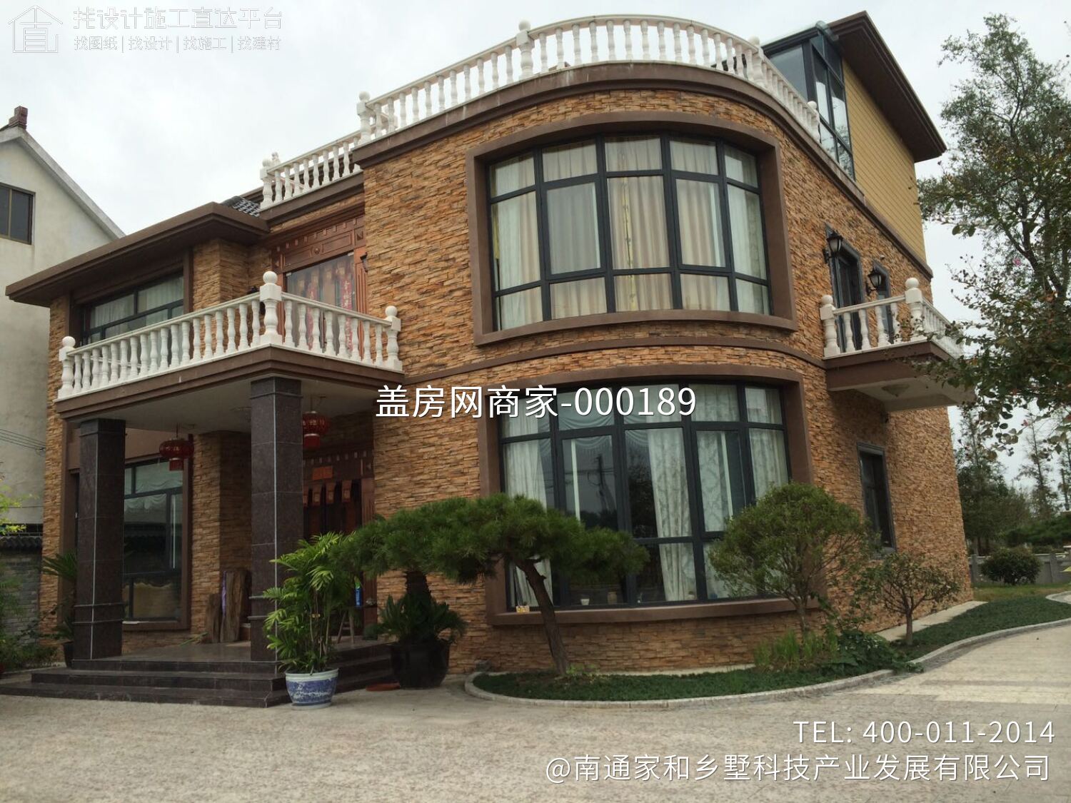 江苏省南通市如东县沿南镇二层欧式风格别墅