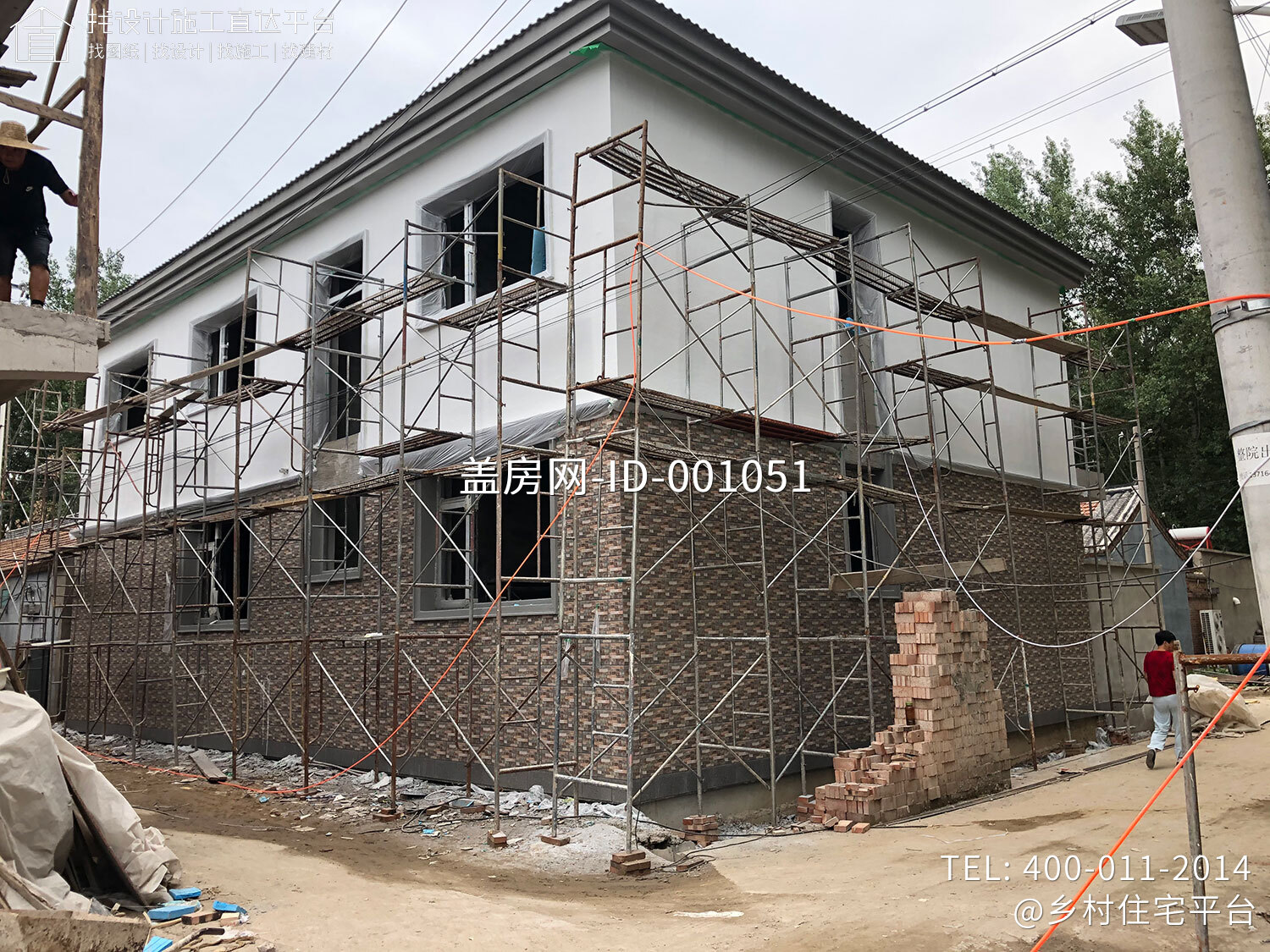 北京顺义曹家新中式别墅图纸