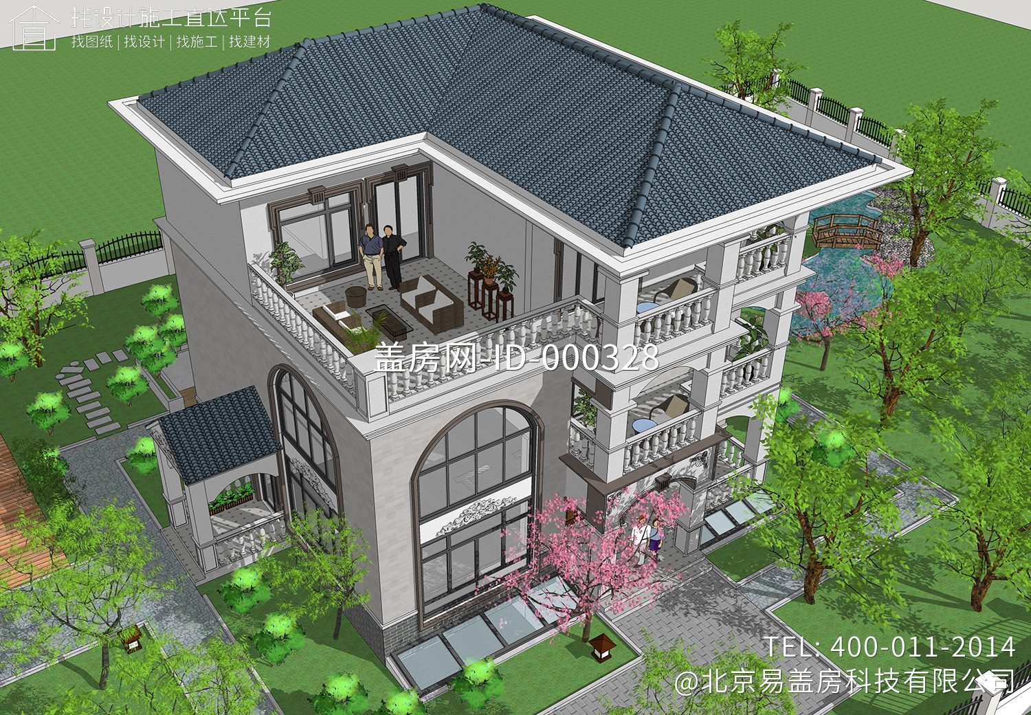 浙江金华吴家欧式别墅