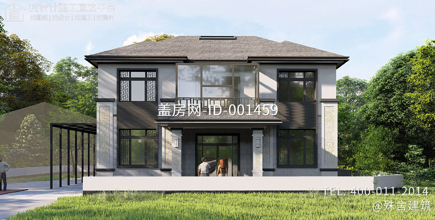 湖南岳阳龙家新中式别墅