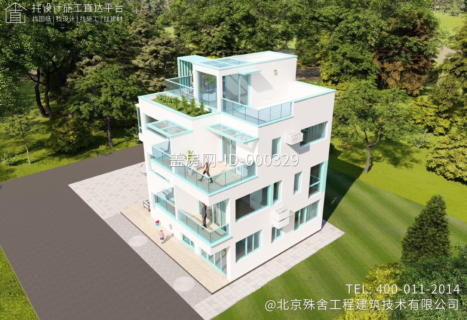 福建厦门陈家现代别墅图纸