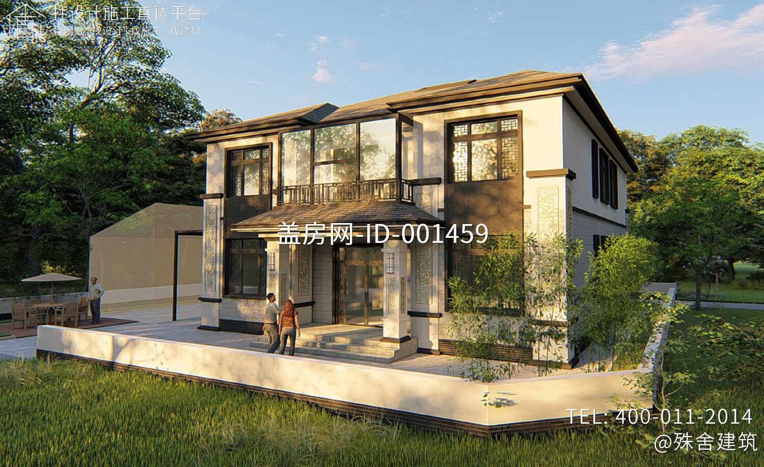 湖南岳阳龙家新中式别墅