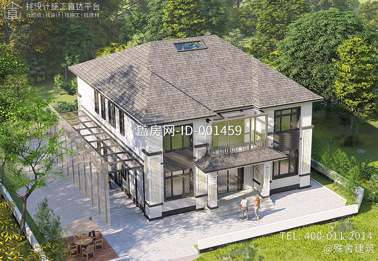 湖南岳阳龙家新中式别墅