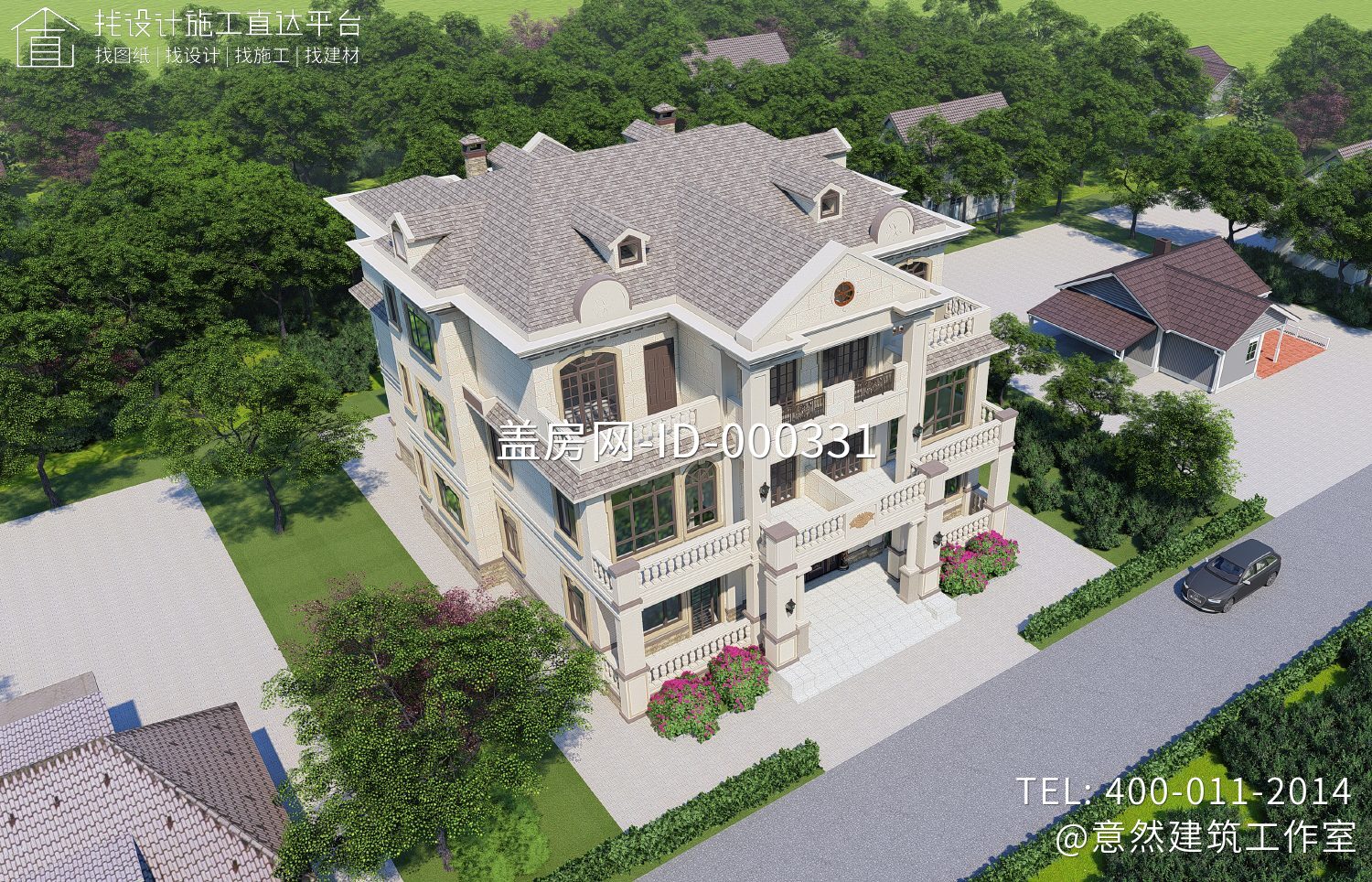 湖南娄底曾家新中式双拼别墅 湖南娄底曾家新中式双拼别墅