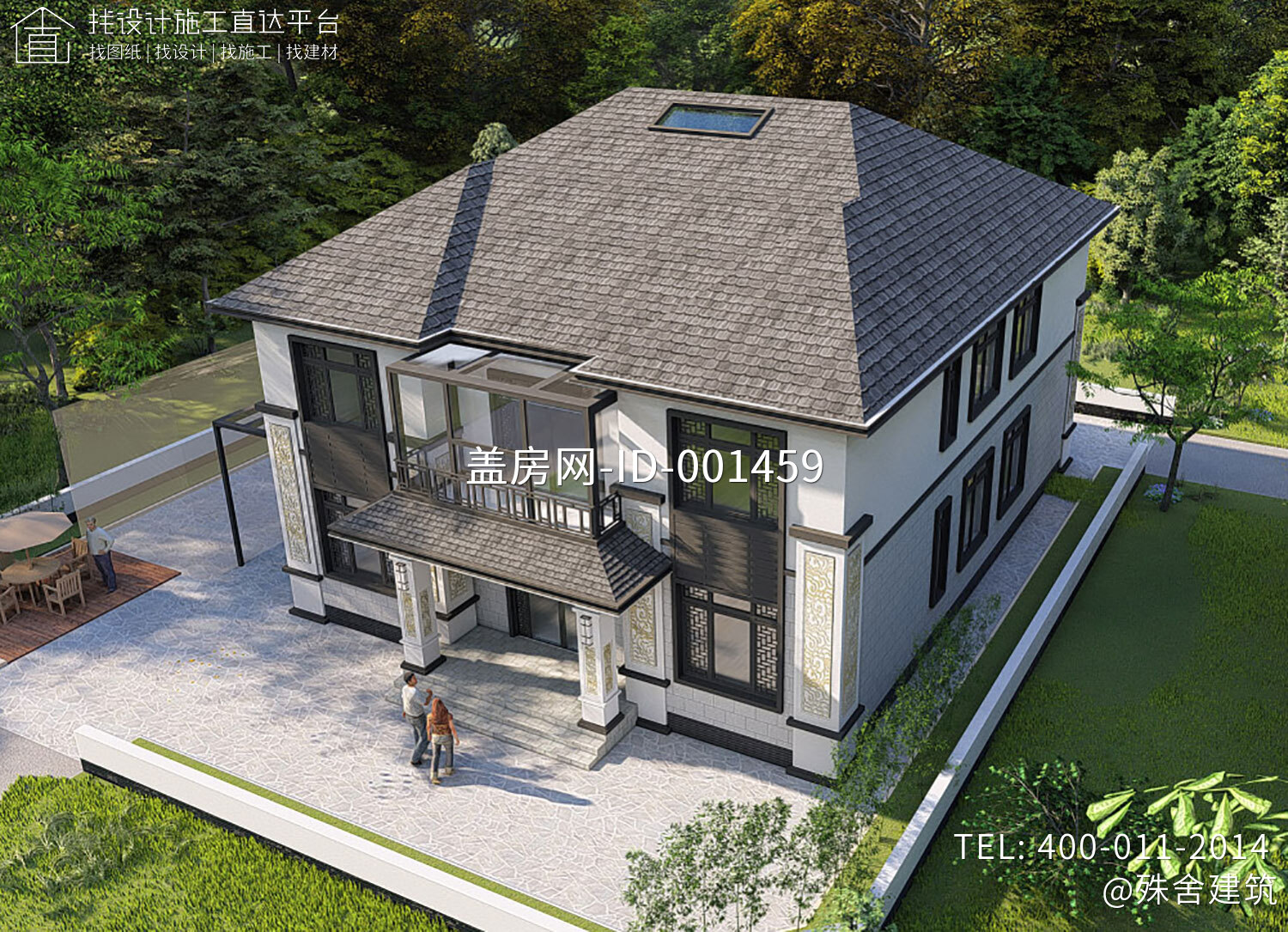 湖南岳阳龙家新中式别墅