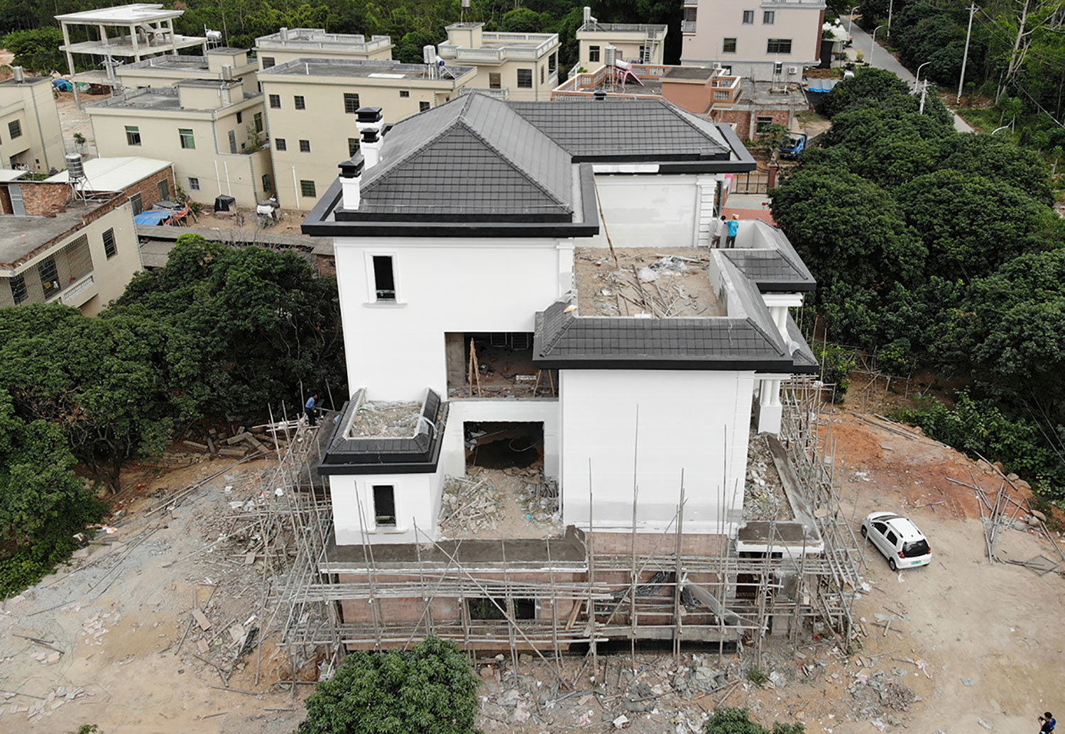 福建漳州黄家欧式别墅图纸