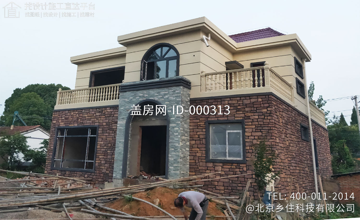 湖北咸宁肖家欧式别墅