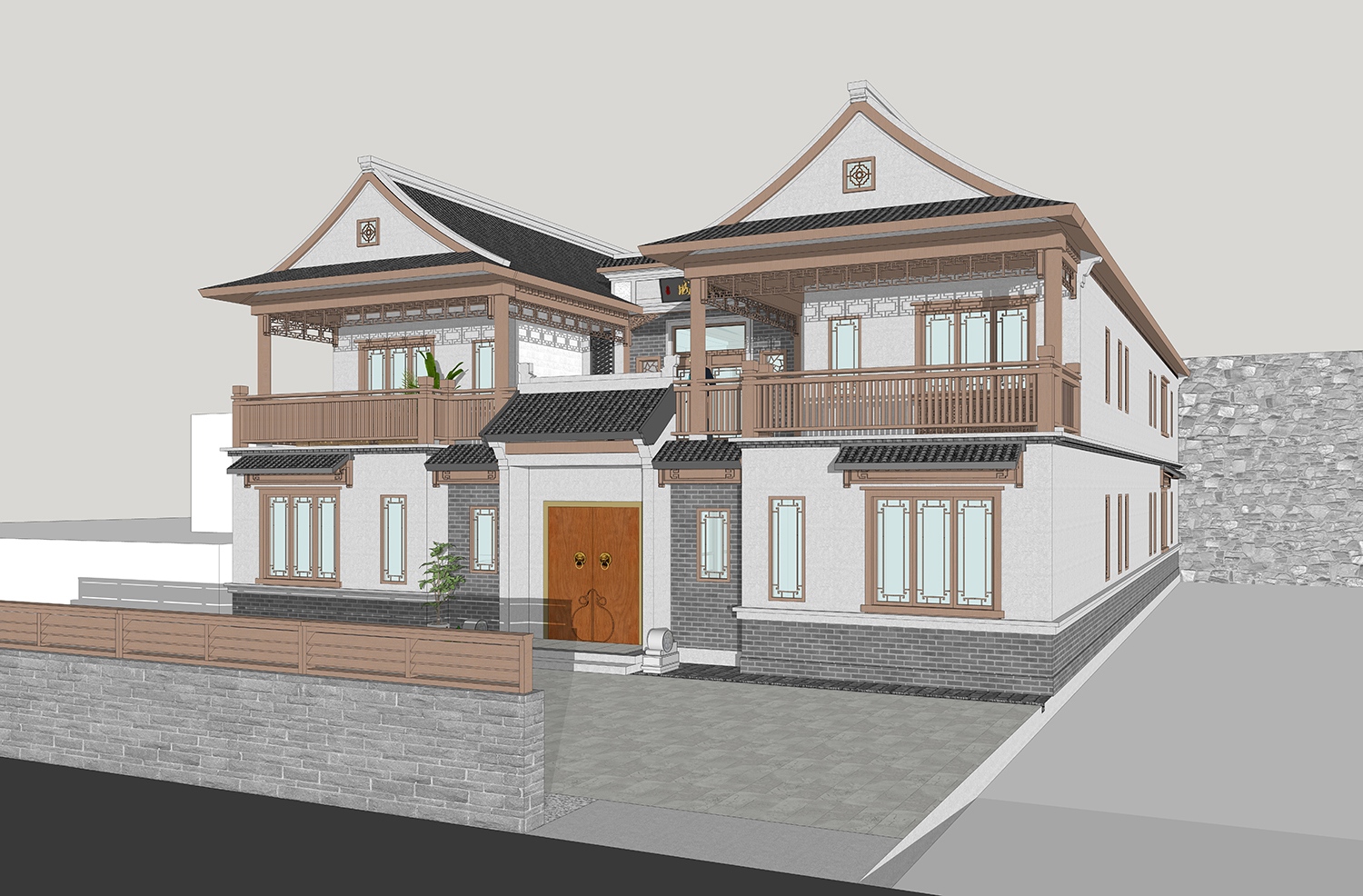 北京怀柔慕田峪新中式民宿