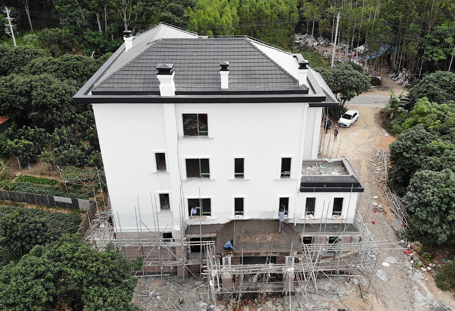 福建漳州黄家欧式别墅图纸