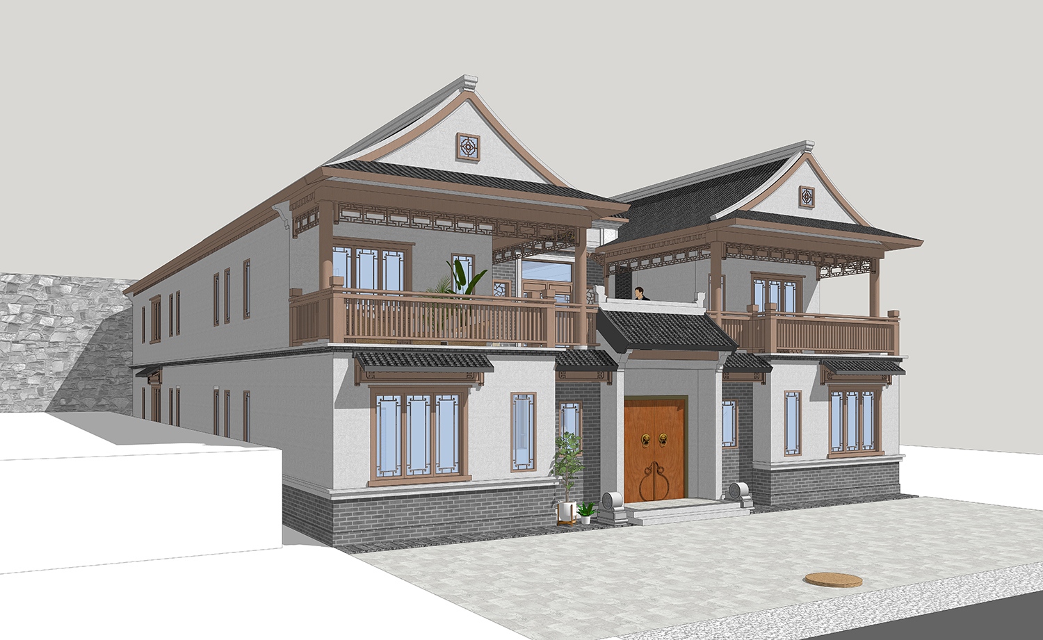 北京怀柔慕田峪新中式民宿