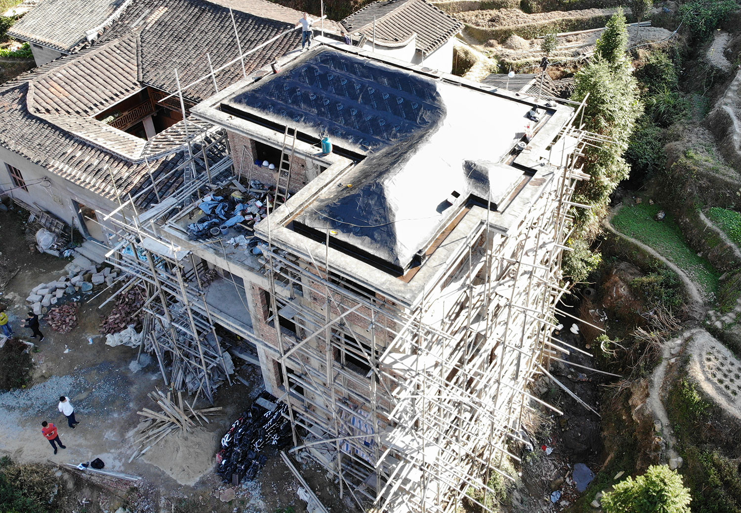福建宁德张家新中式别墅