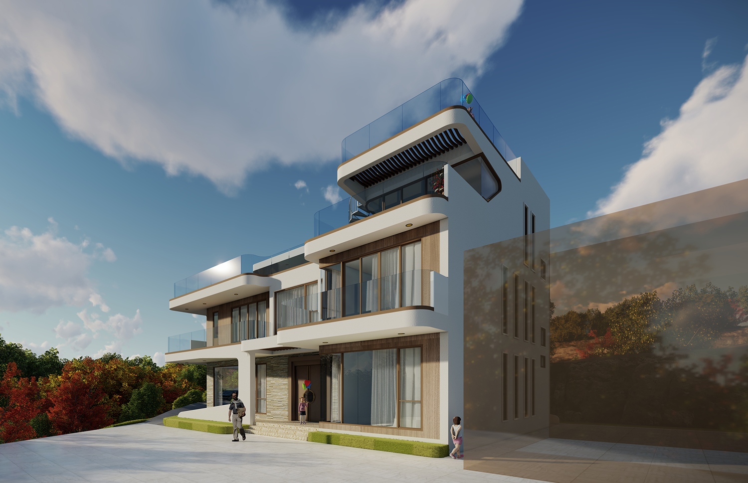 福建泉州颜家现代别墅