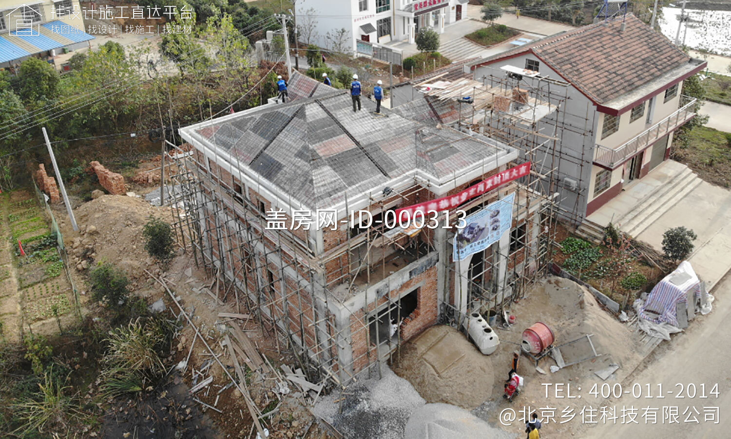 湖北咸宁肖家欧式别墅