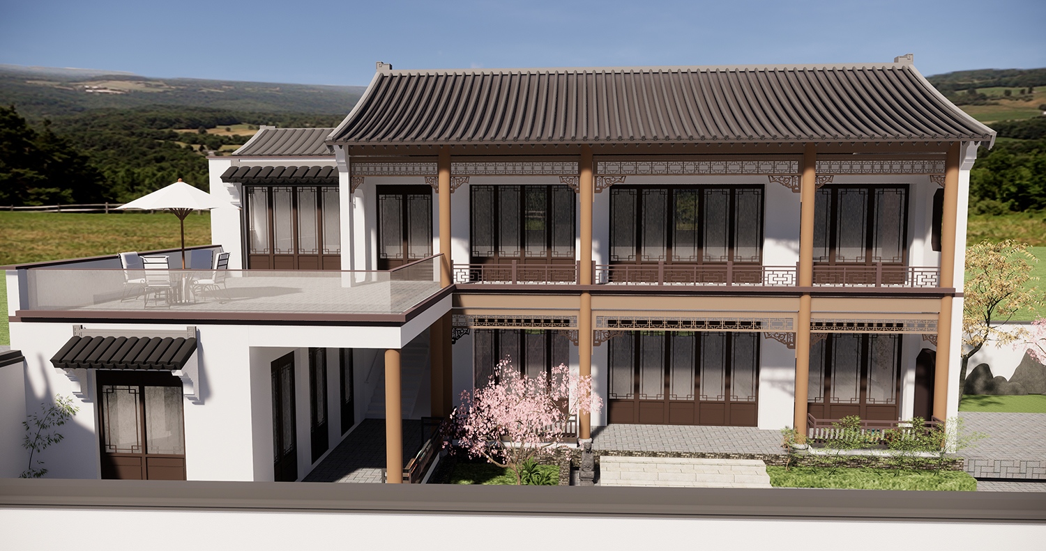 云南迪庆舒先生中式宅院