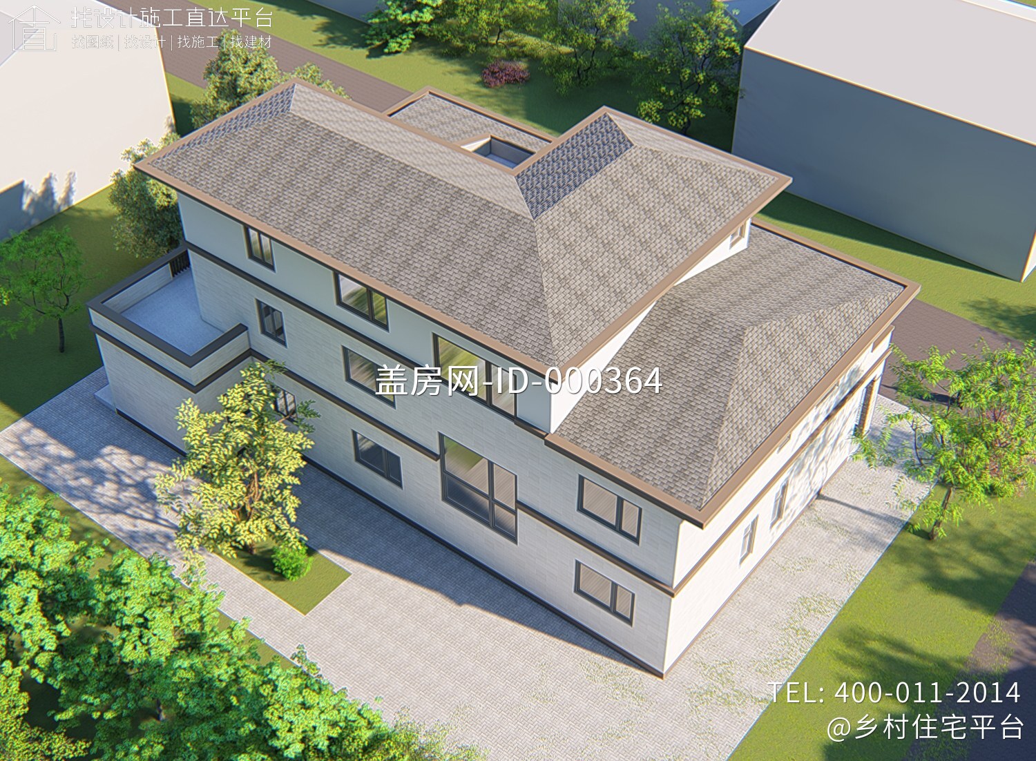 湖南岳阳汤家新中式别墅