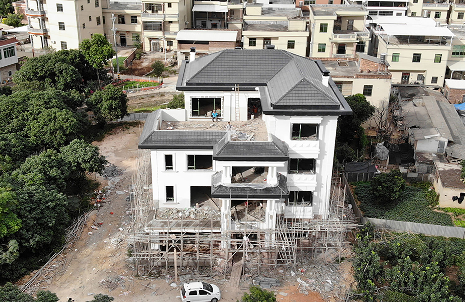 福建漳州黄家欧式别墅图纸