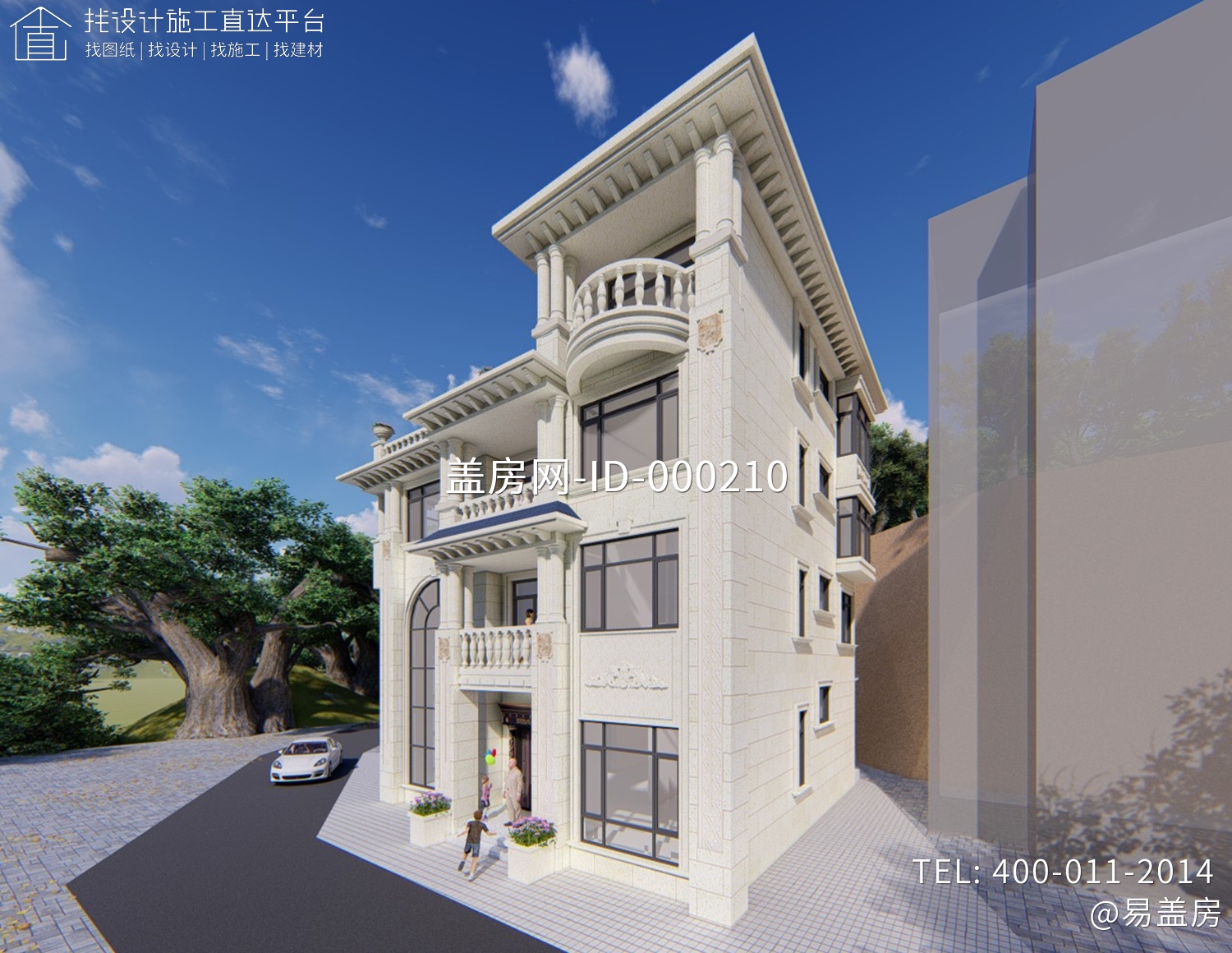 福建泉州黄家欧式别墅