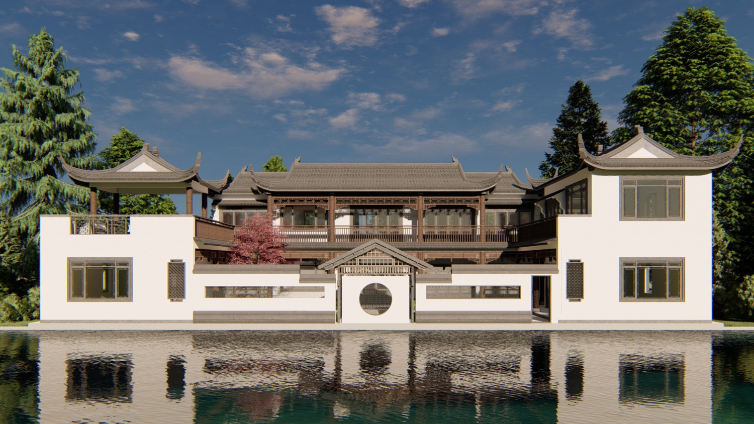 河南商丘王家中式三合院