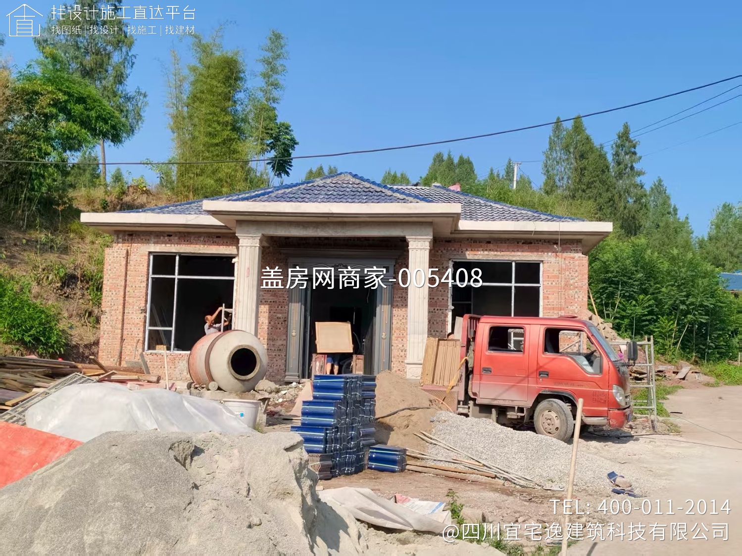 农村自建房一层别墅