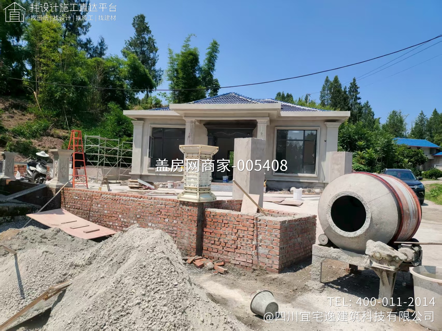 农村自建房一层别墅