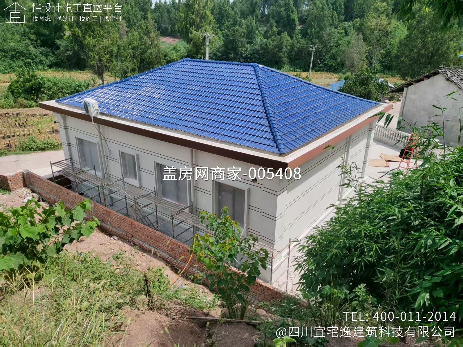 农村自建房一层别墅