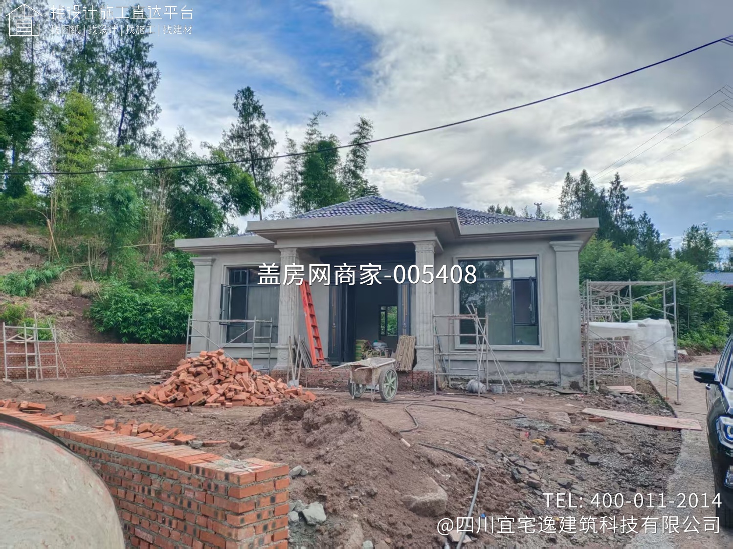 农村自建房一层别墅