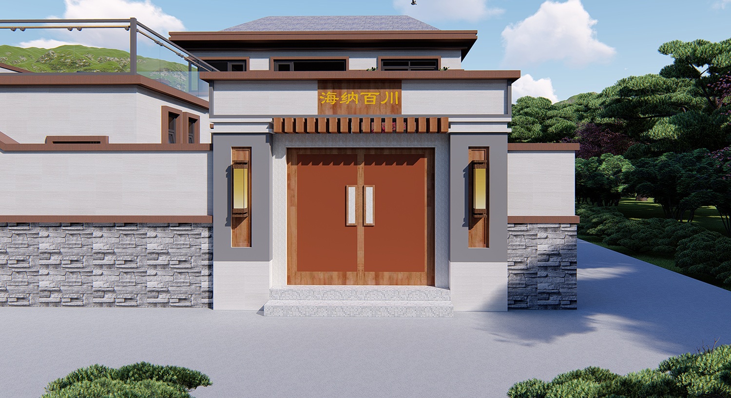 北京密云王家新中式宅院