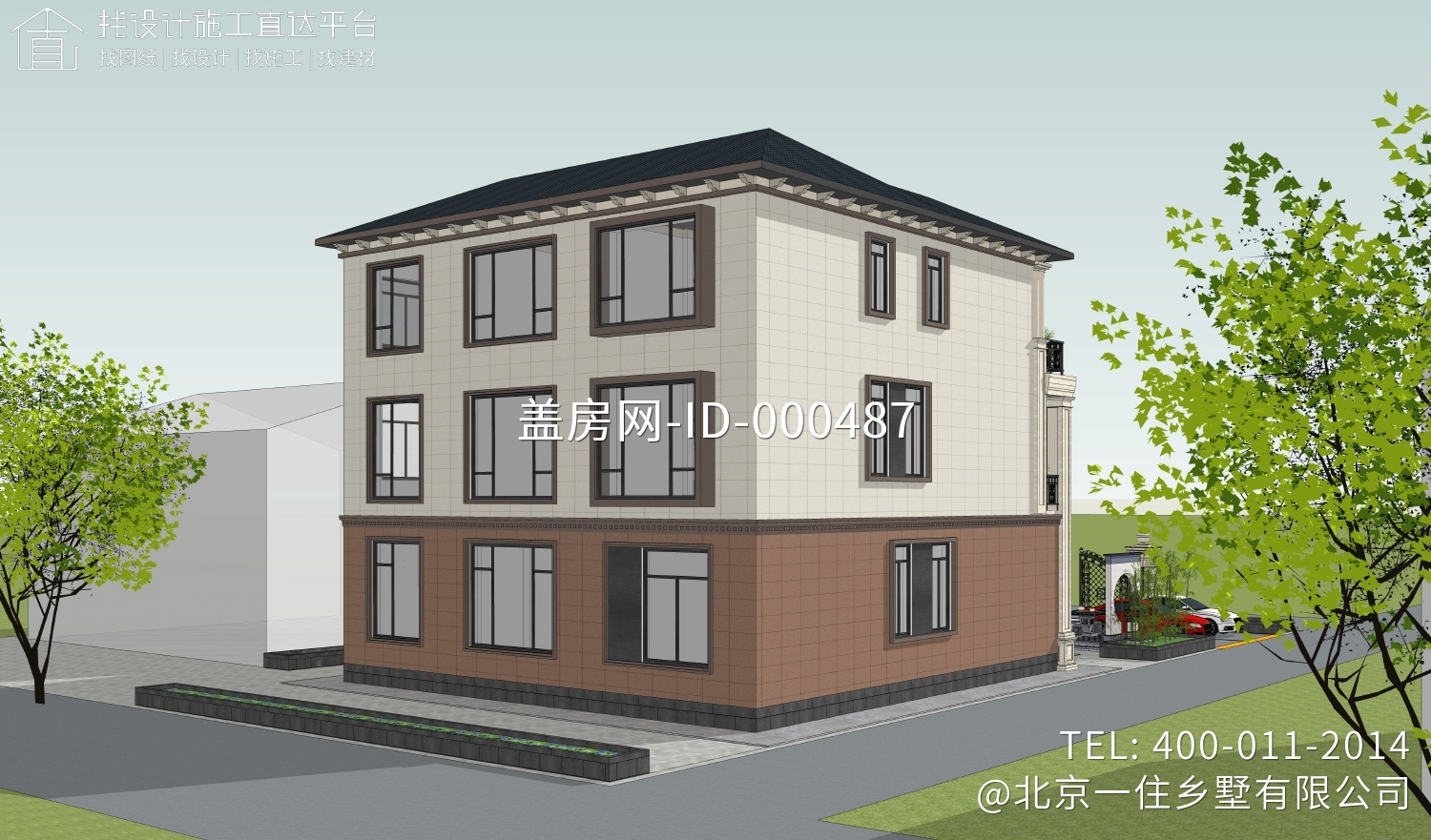 四川南充鲜家欧式别墅