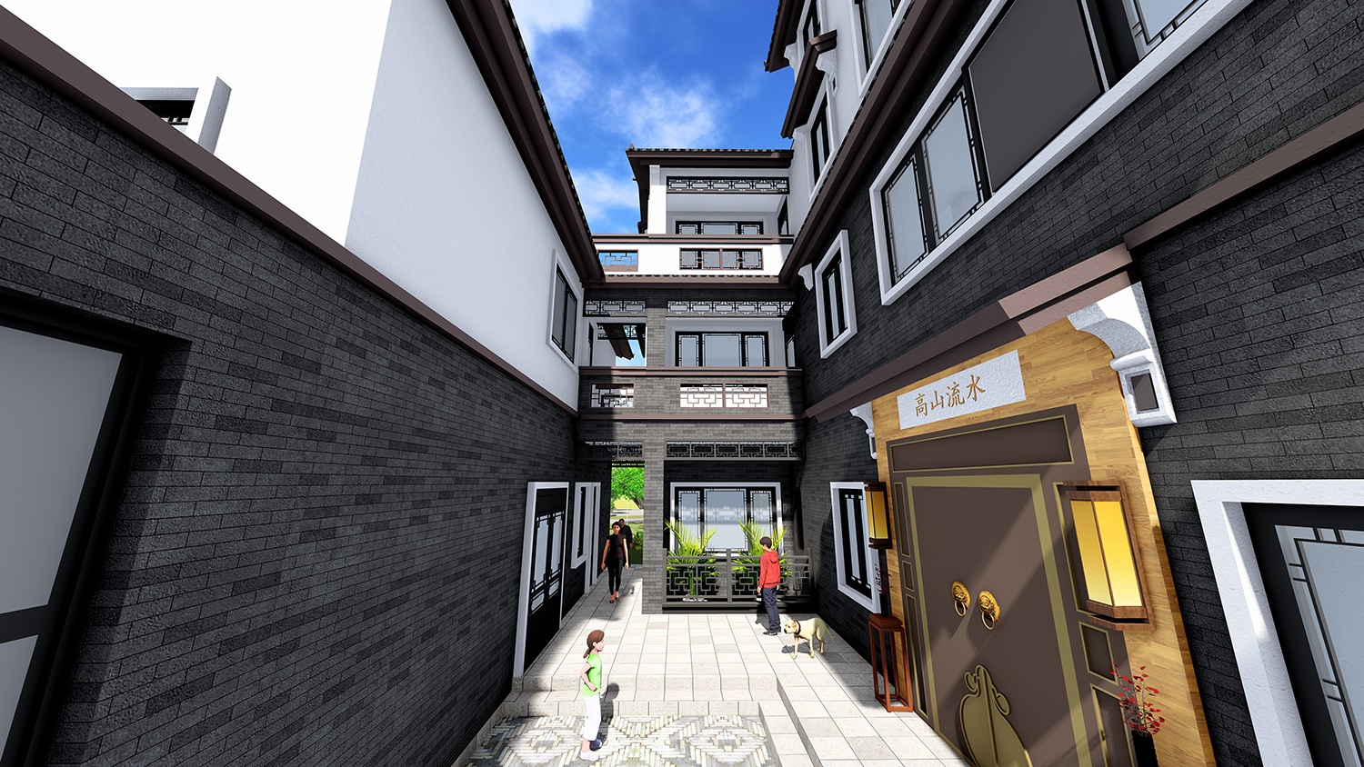 福建厦门宋家新中式别墅图纸