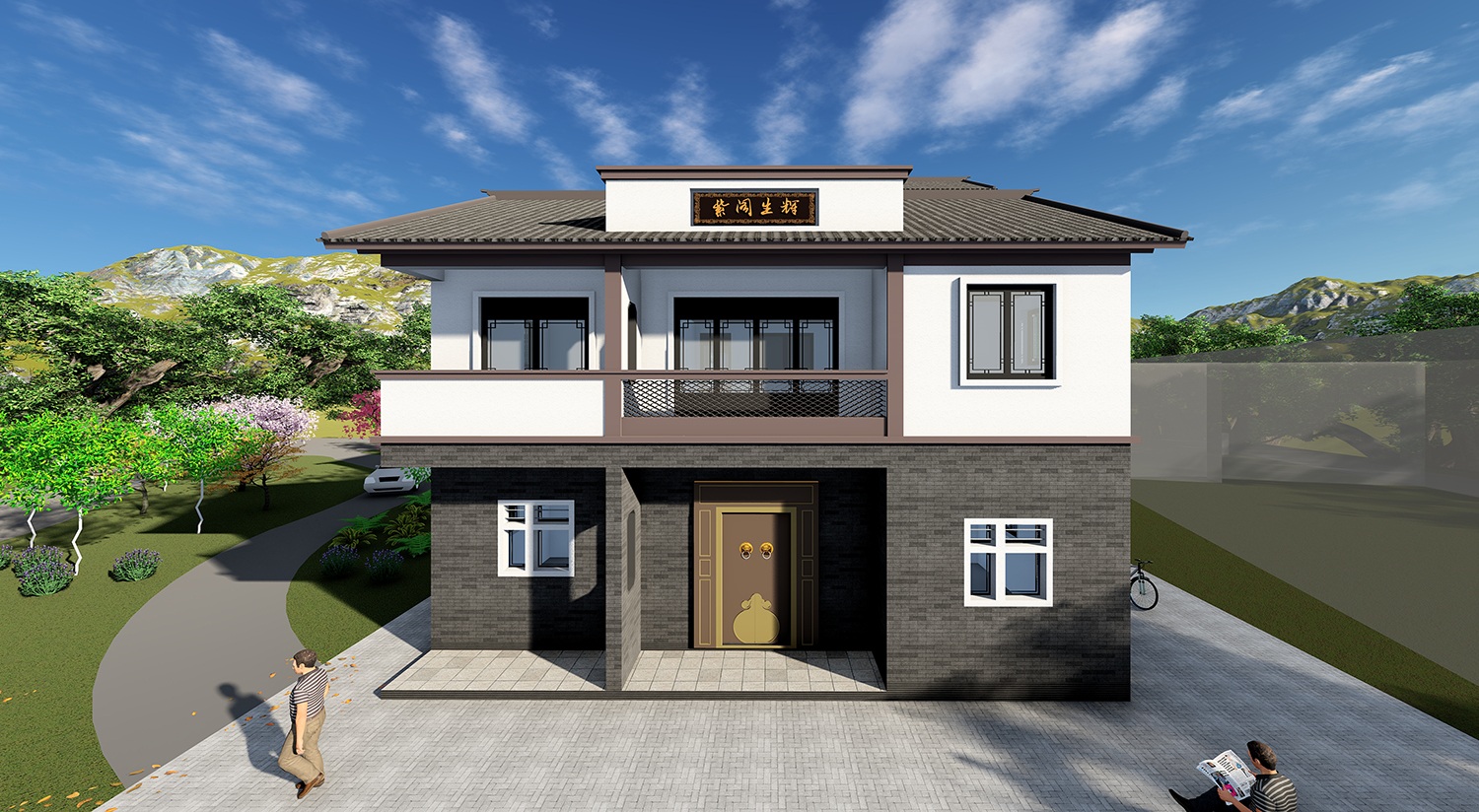 福建厦门宋家新中式别墅图纸