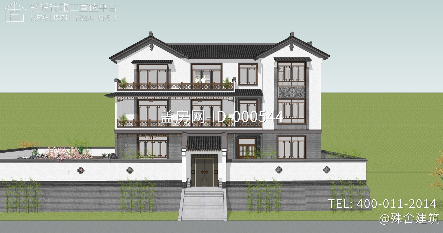 广东汕尾孙家新中式宅院