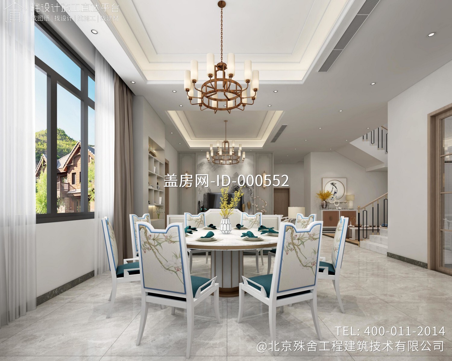 安徽芜湖朱家新中式别墅图纸