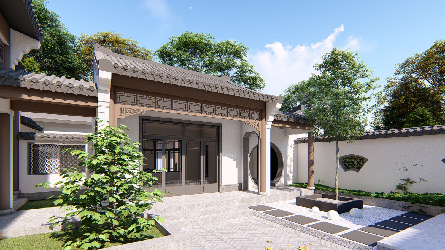 湖南长沙蔡家中式合院