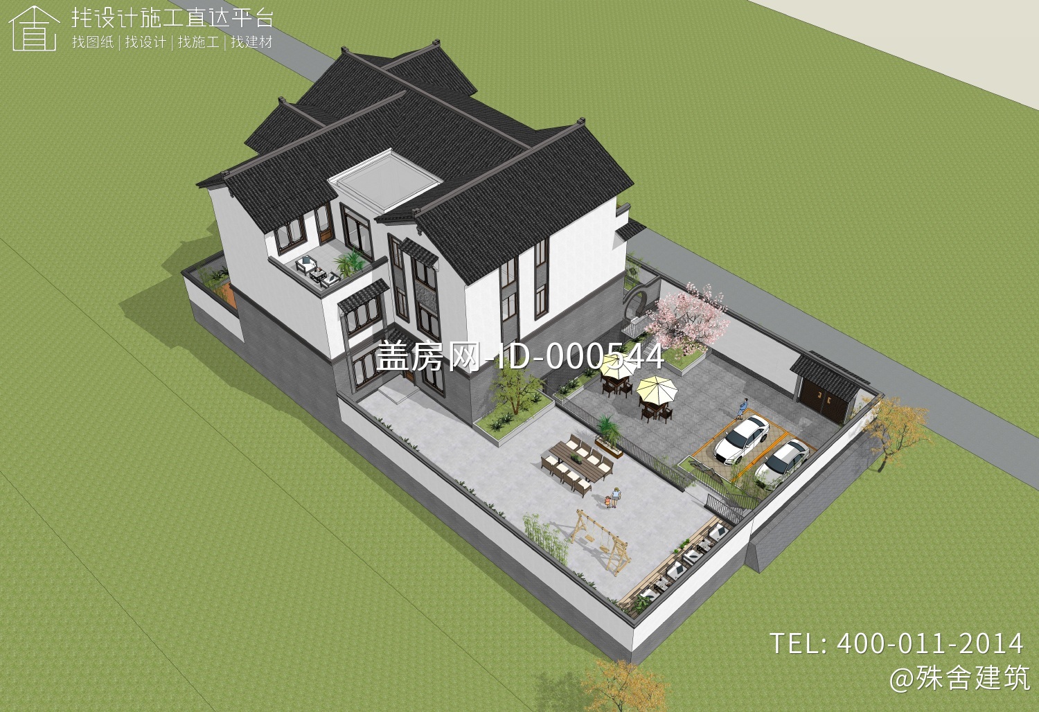 广东汕尾孙家新中式宅院