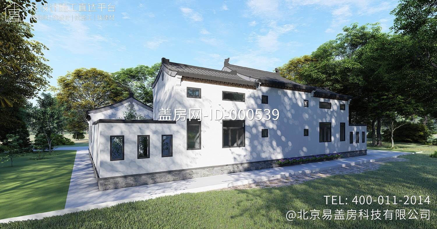 湖南湘潭涂家中式三合院