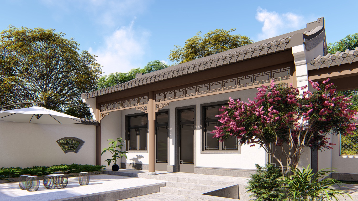湖南长沙蔡家中式合院