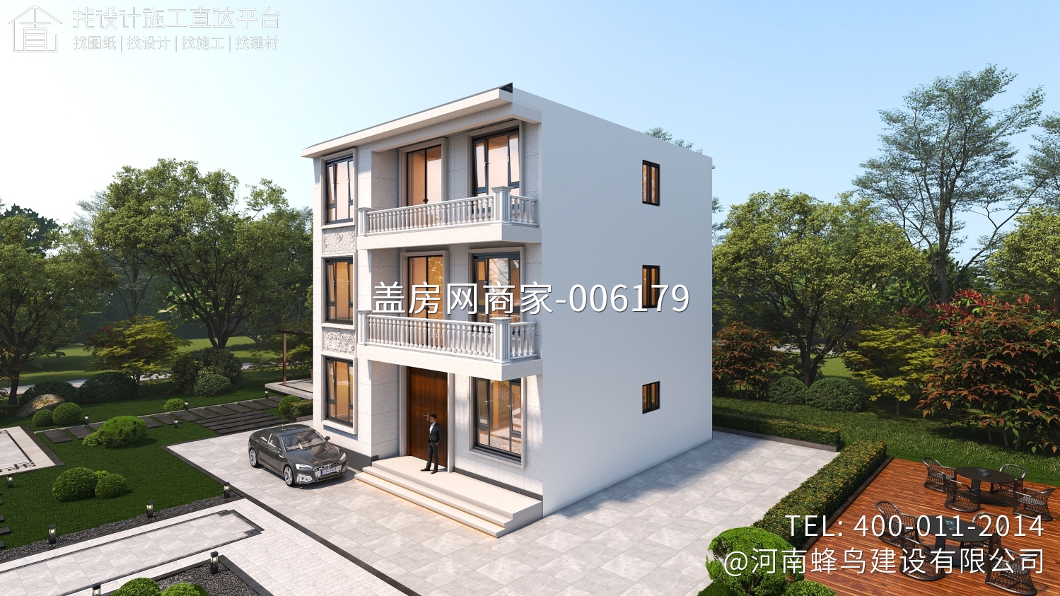 河南省邓州市骆府三层别墅